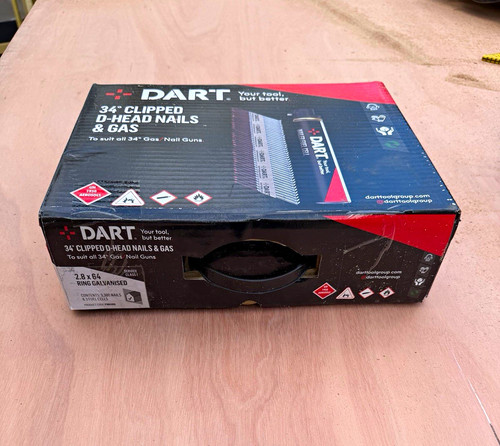 Dart clipped head gas - clipped, d-head