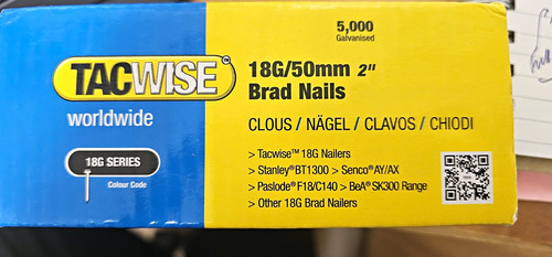 Tacwise galvanised brad - galvanised,