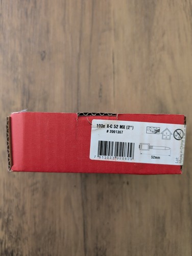 Hilti nails box 100 x - of, x-c