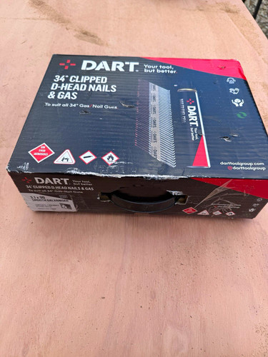 Dart clipped head - 34°,