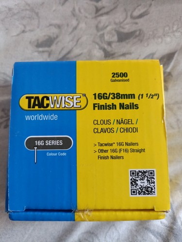 Tacwise 16g 38mm finish - 38mm,