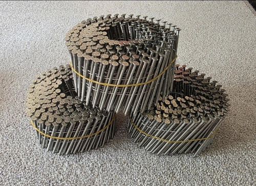 Coil collated nails for - 3x,