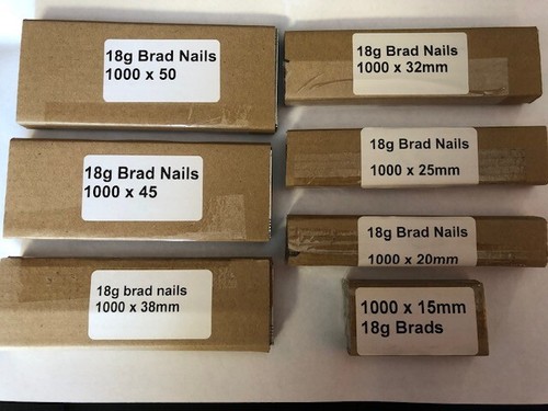 18g brad nails 7000 - 18g,