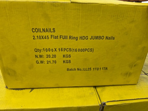 Coil nails 1x45 full - coil,
