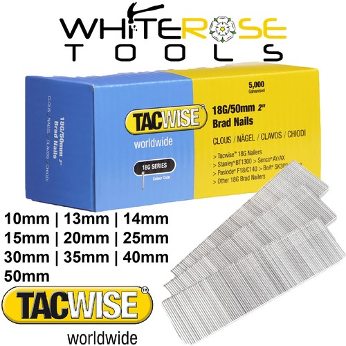 Tacwise brad nails - brad, gauge