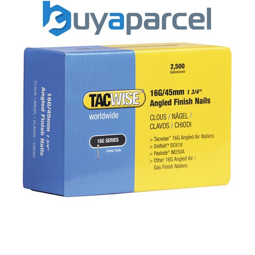 Tacwise 0772 16g 50mm angled - tacwise,