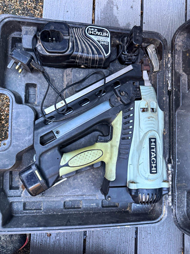 Hitachi nr90gc2 cordless nail - nr90gc2,