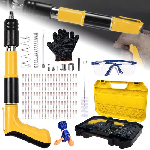 Manual steel nail nailer gun - steel,