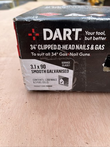 Nail gun nails 90mm - , clipped