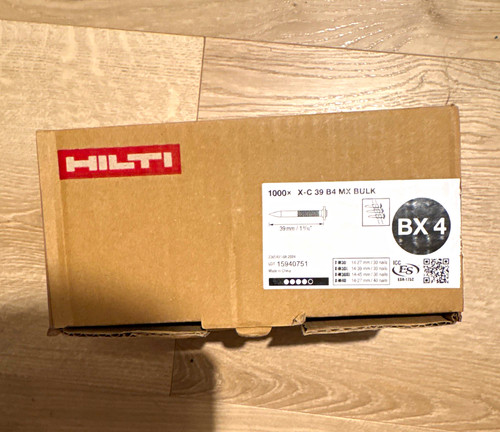 Hilti collated nails for - hilti, 4