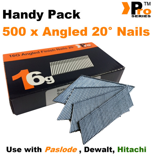 Gauge angled nails - angled,