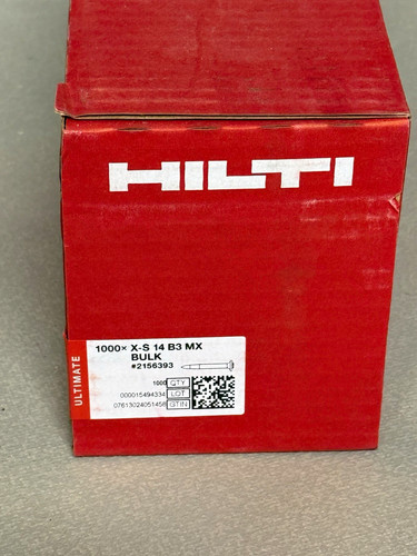 Hilti mx 14mm nail - mx,