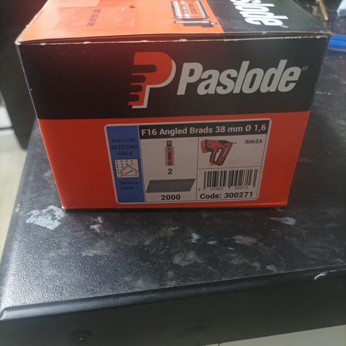 Paslode f16 angled brads 38mm - paslode,