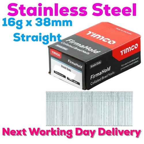 38mm 16g straight brad nails - brad,