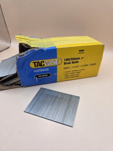 Tacwise 18g 50mm galvanised - tacwise,