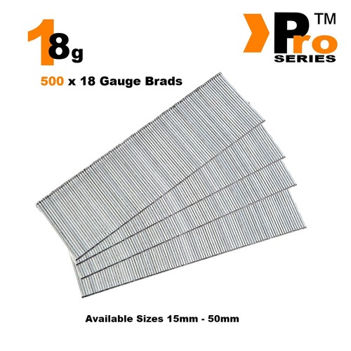 Gauge brad nails 500 - gauge, (