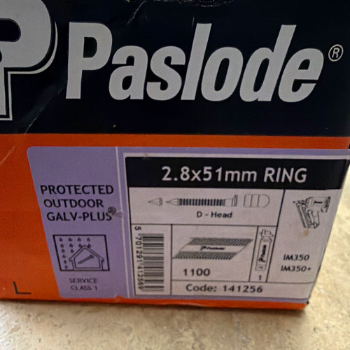 Paslode 8x51mm ring - paslode, 2.8x51mm