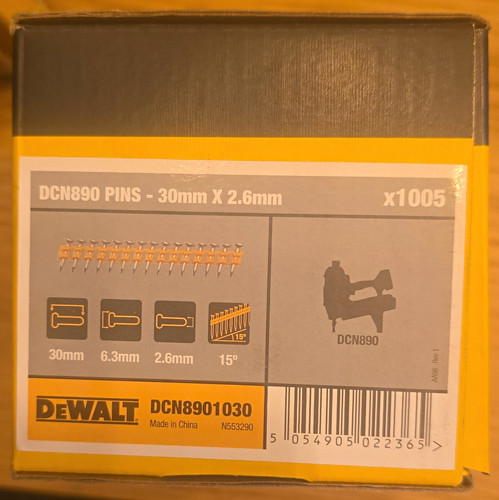 Dewalt dcn8901030 nail gun - dewalt,