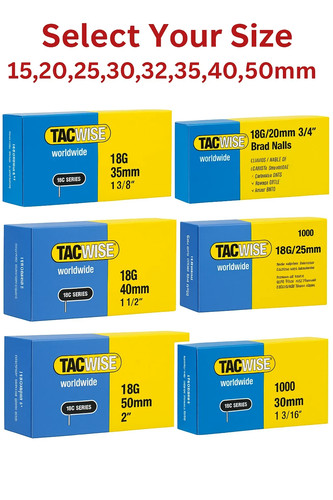 Tacwise 18g galvanised brad - tacwise,
