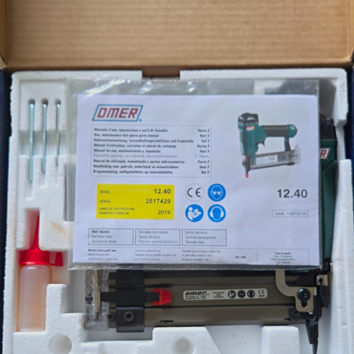 Omer pneumatic nail gun - pneumatic, 12.40
